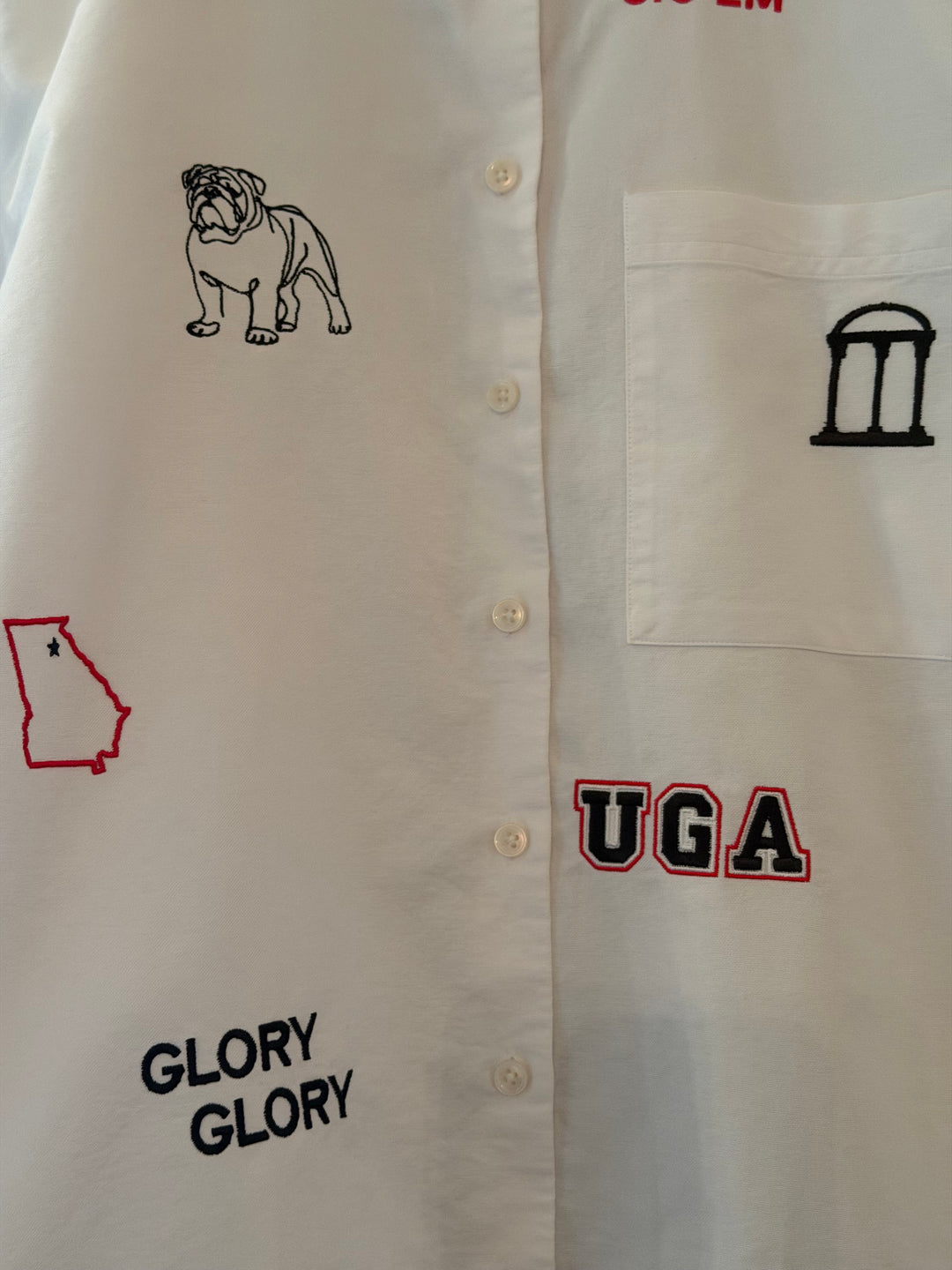 UGA Button Down