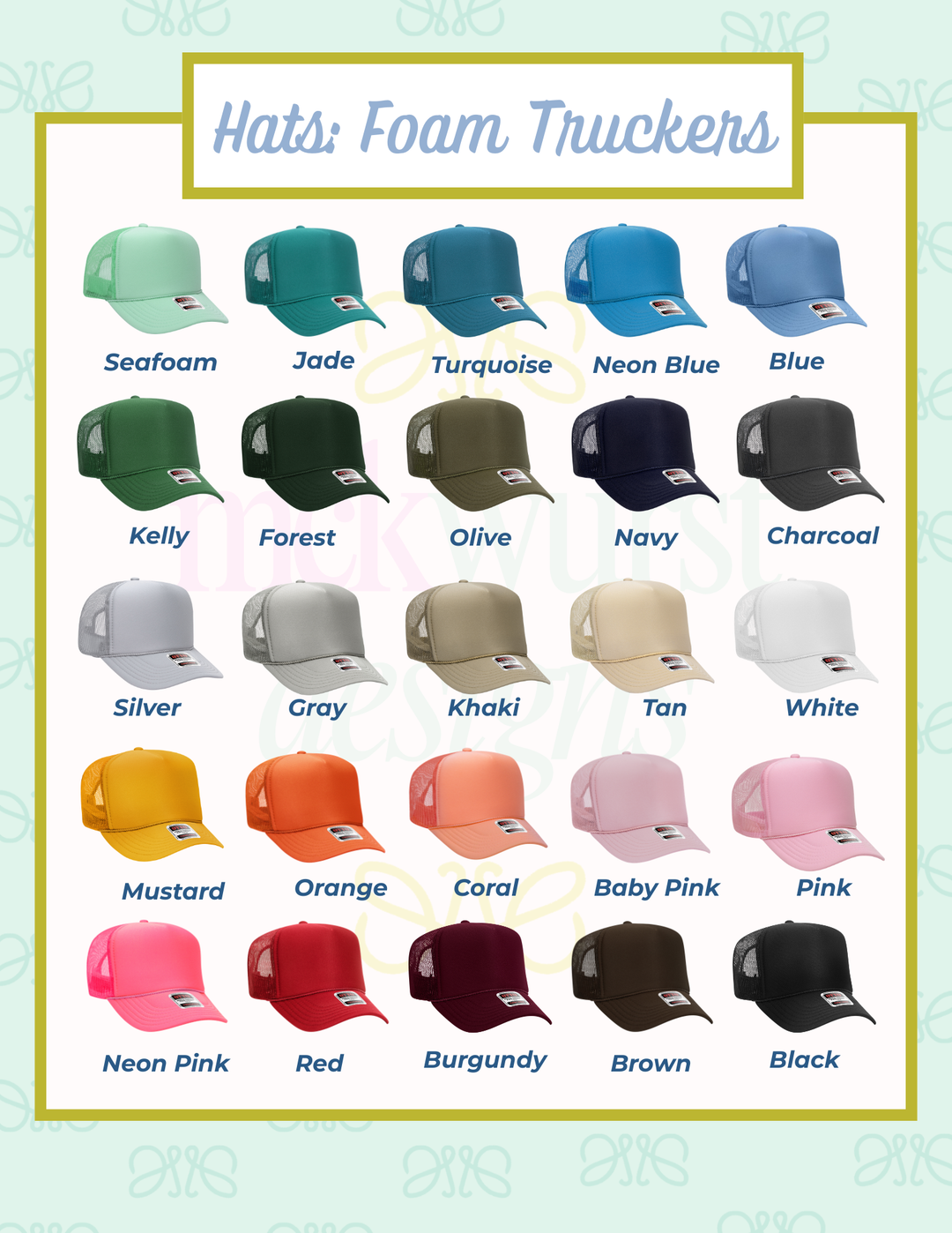 Custom Trucker Hats!