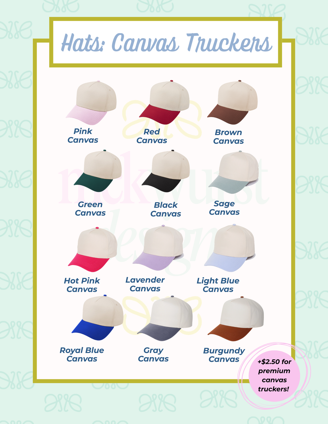 Custom Trucker Hats!