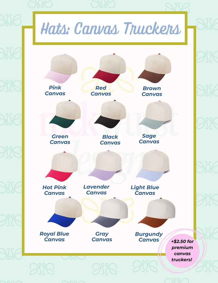 Custom Trucker Hats!