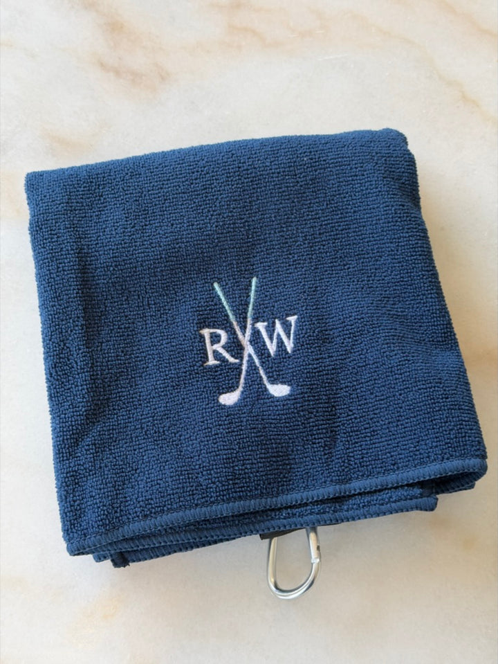 Microfibre Golf Towel - Straight edge