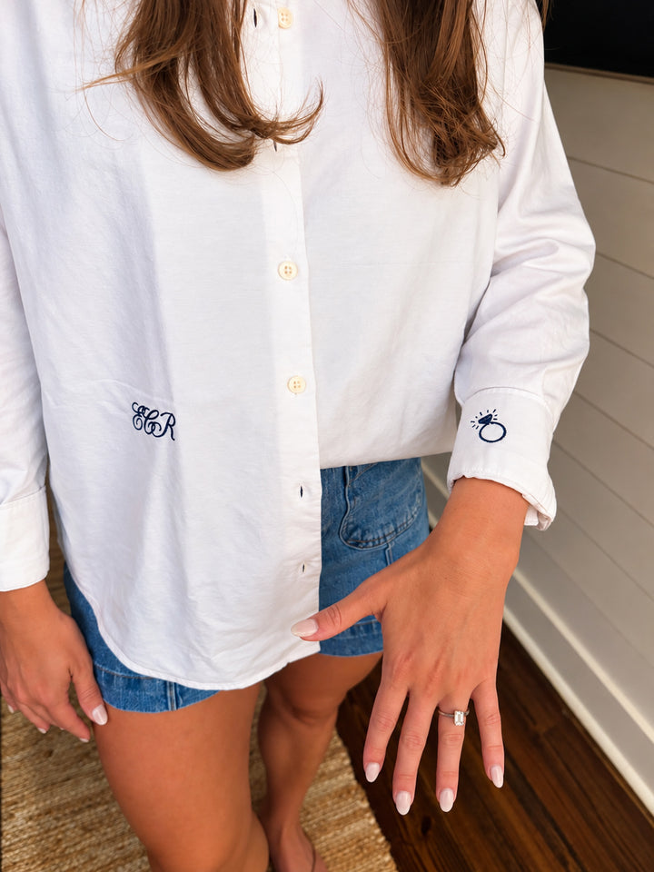 The Marriage Material Button-Down