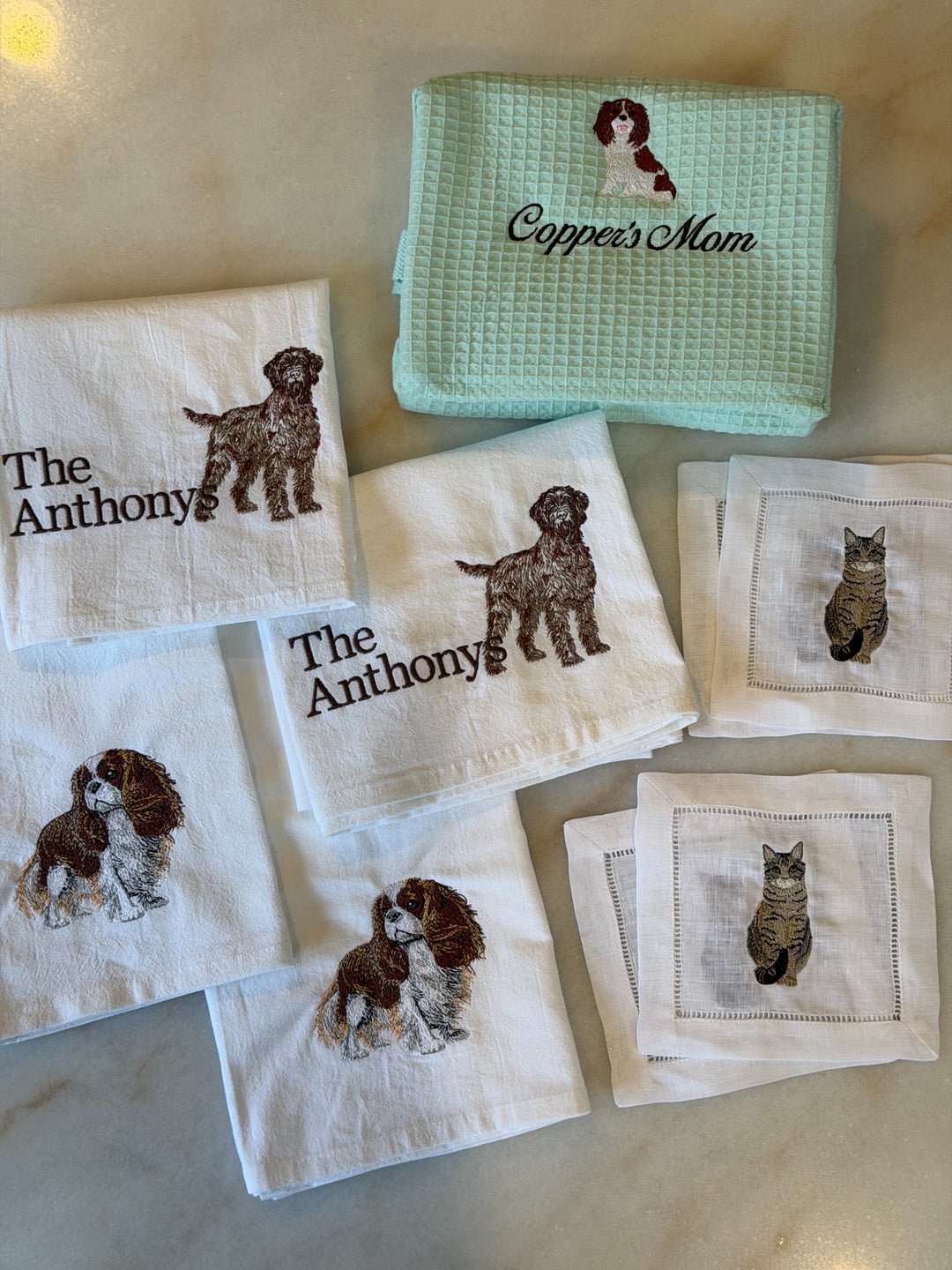 Puppy-Love Tea Towels