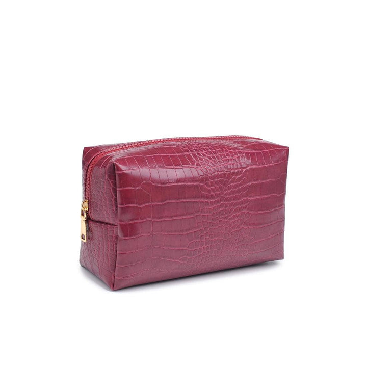 Croc Cosmetic Pouch - Red